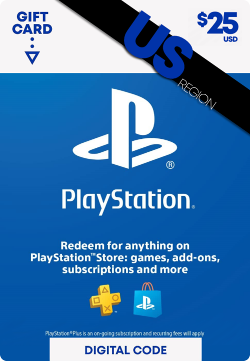 Playstation Network Card 25 USD